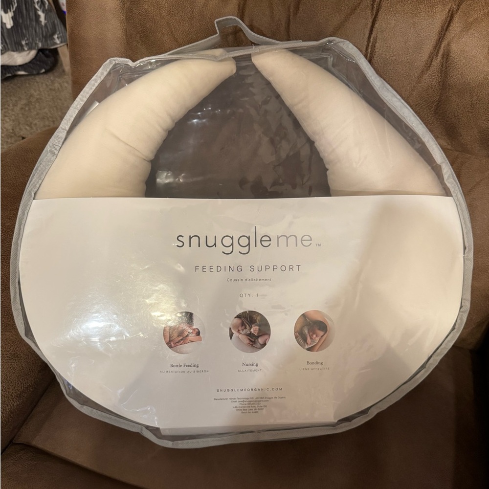 Snuggle Me Feeding Support Pillow - Cream